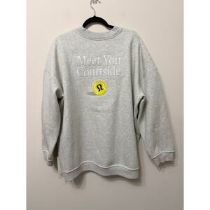 NWT Women's Lululemon Big Cozy Oversized Pullover Tennis Sz XL $168 MSRP
